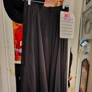Chicwish black maxi skirt